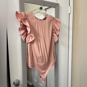 Peach Express Bodysuit